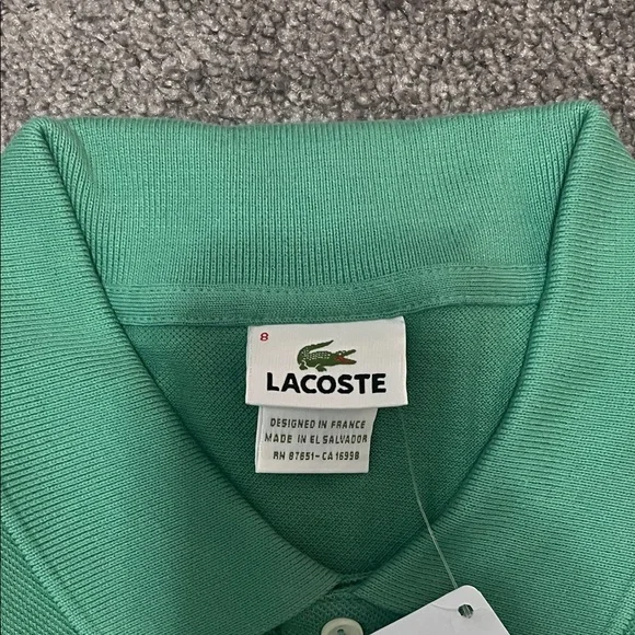Lacoste Men's Polo in Fresh Green - Picture 3 of 7